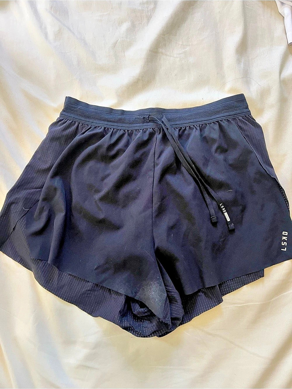 LSKD Women's Athletic Shorts in Black Like New